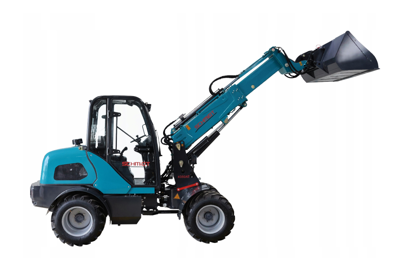 Miniładowarka kołowa Schmidt 4350A bok