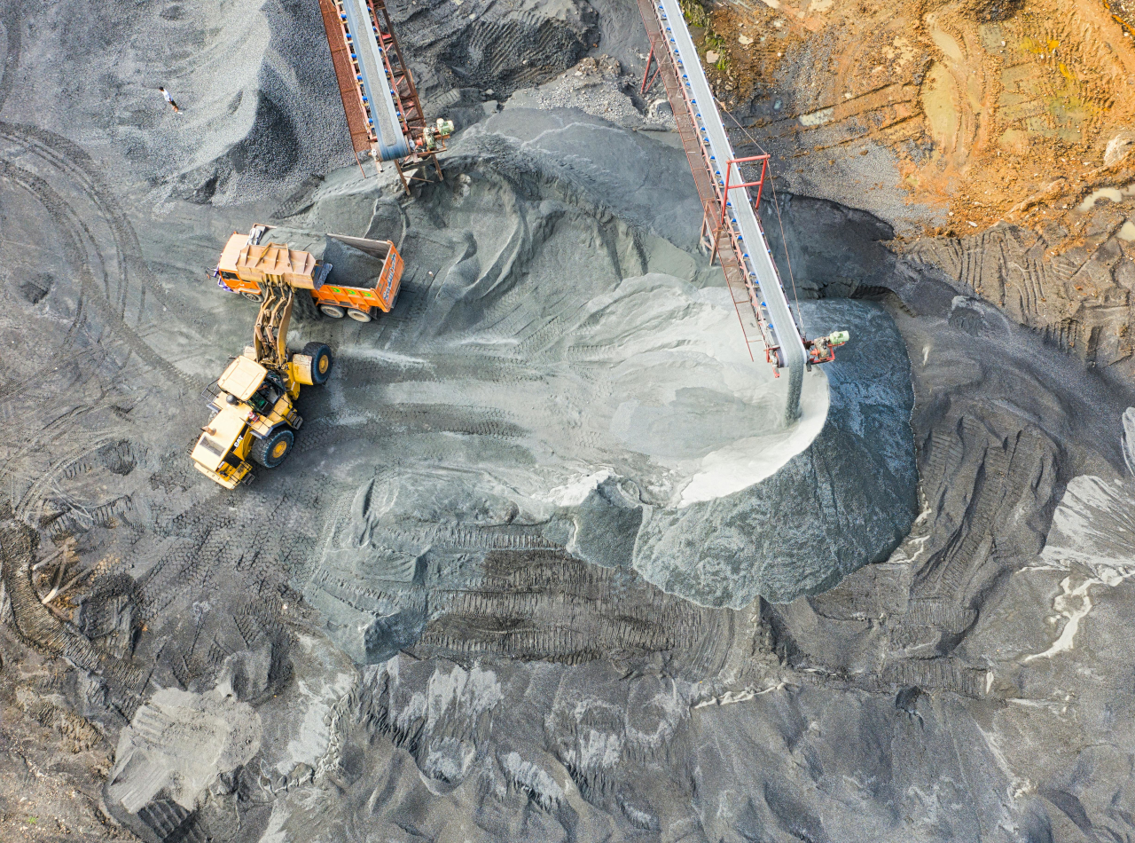 Ładowarka teleskopowa w wyrobisku